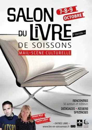 visuel de l'événement Salon du livre de Soissons