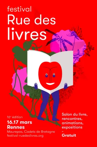 visuel de l'événement Rue des livres à Rennes