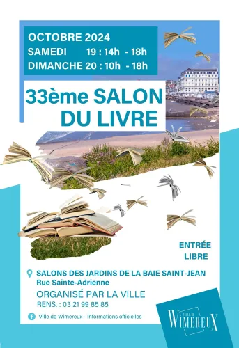 Visuel pour l'évenement Salon du livre de Wimereux