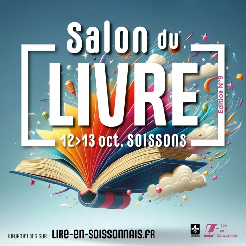 visuel de l'événement Salon du livre de Soissons