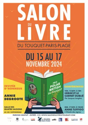 visuel de l'événement Salon du livre du Touquet