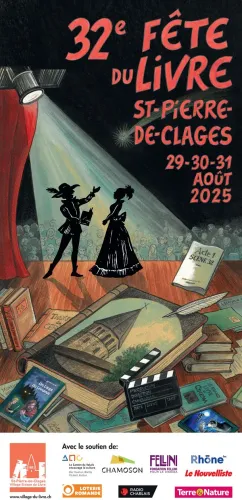 Visuel pour l'évenement Fête du livre à Saint-Pierre-de-Clages (Suisse)