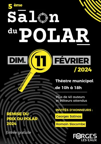 Visuel pour l'évenement Salon du polar à Forges-les-Eaux