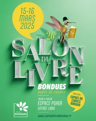 Visuel pour l'évenement Salon du livre de Bondues